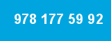 978 177 59 92 978 177 59 92